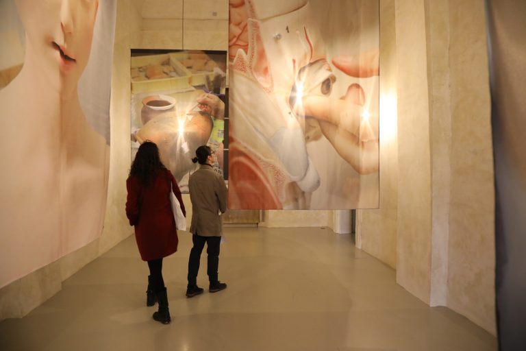 « La Notte dei Tempi », SOLO show, Chiostri di San Pietro, Reggio Emilia, Italy